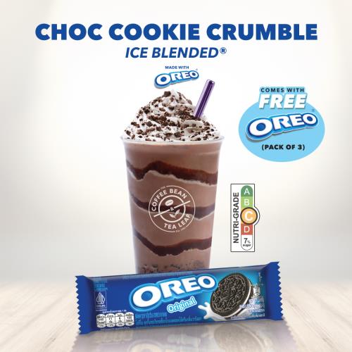 The Coffee Bean & Tea Leaf - Choc Cookie Crumble Ice Blended