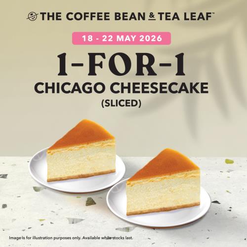 The Coffee Bean  Tea Leaf - 1F1 Chicago Cheesecake
