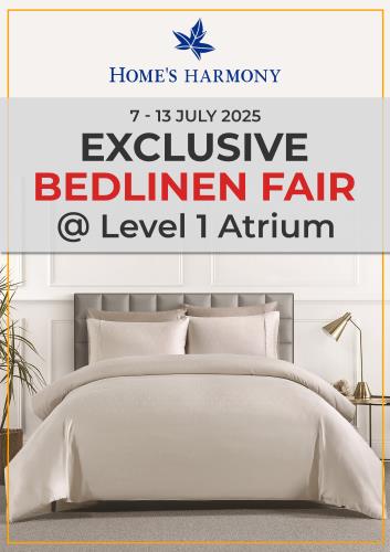 Atrium sale poster - 7-13Jul 2025