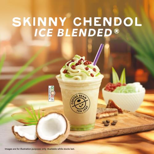 The Coffee Bean & Tea Leaf - Skinny Chendol Ice Blended