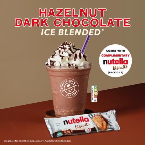 Sep 25_The Coffee Bean & Tea Leaf - Hazelnut Dark Chocolate Ice Blended