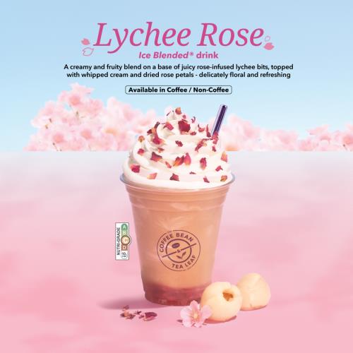 The Coffee Bean & Tea Leaf - Lychee Rose IB Drink