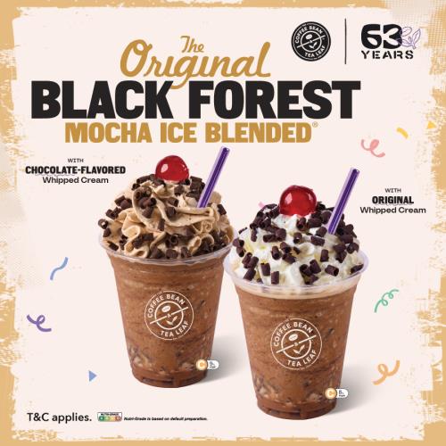 The Coffee Bean & Tea Leaf - Black Forest Mocha Ice Blended