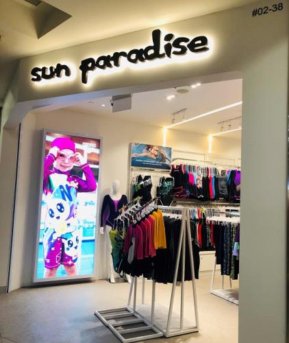 Sun paradise shopfront