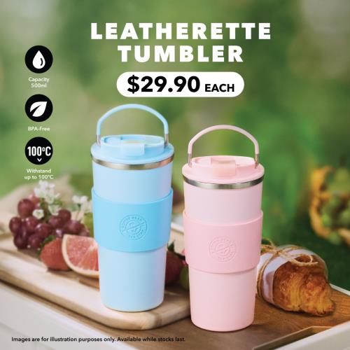 The Coffee Bean & Tea Leaf - Leatherette Tumbler