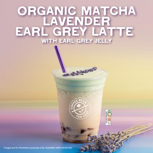 The Coffee Bean  Tea Leaf - Matcha Lavender Earl Grey Latte