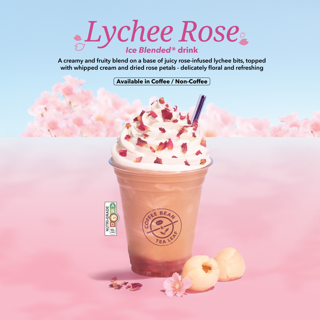 The Coffee Bean & Tea Leaf - Lychee Rose IB Drink