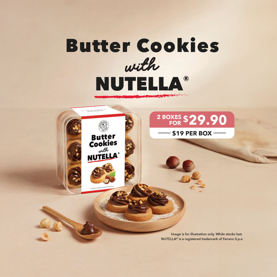 The Coffee Bean & Tea Leaf - Nutella Cookies