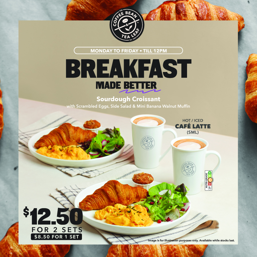 The Coffee Bean & Tea Leaf_June Breakfast
