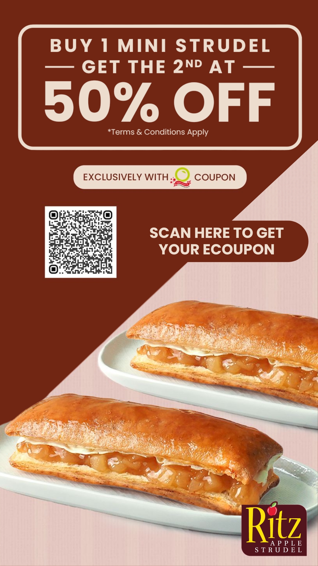 Ritz Apple Strudel NDP Promo