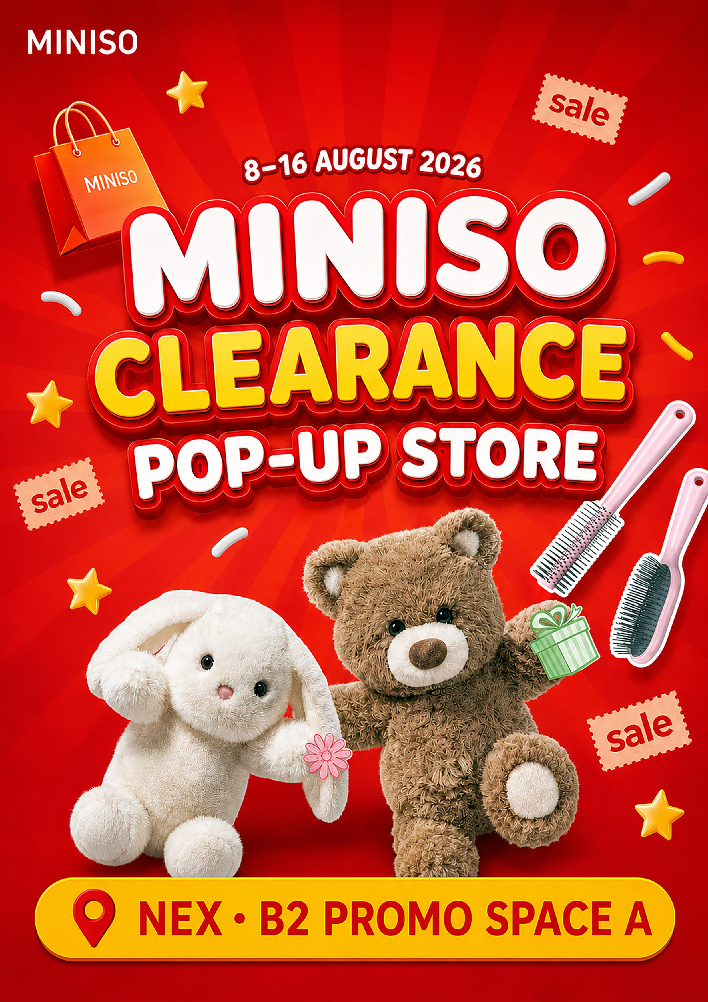 Miniso_Portrait A4 Poster
