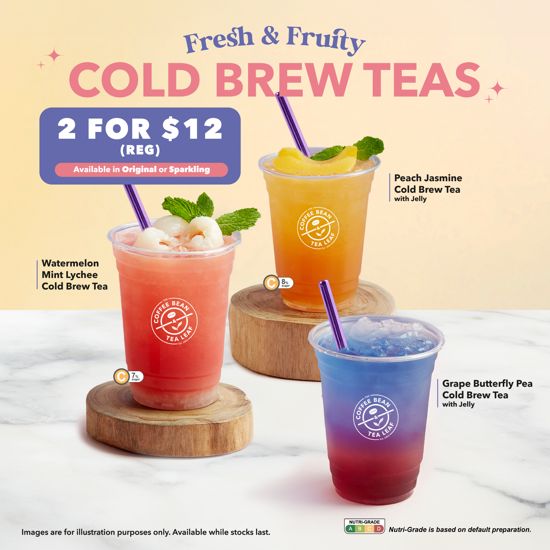 30Dec25_The Coffee Bean & Tea Leaf - 2 for $12 Cold Brew Tea Series