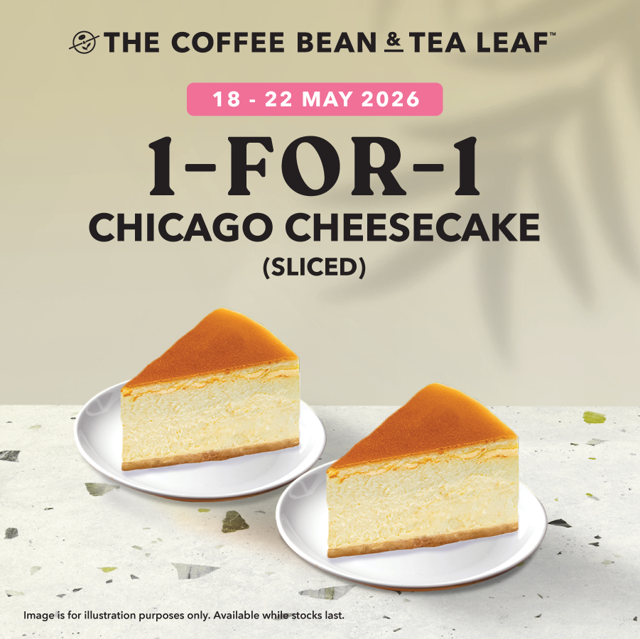 The Coffee Bean  Tea Leaf - 1F1 Chicago Cheesecake