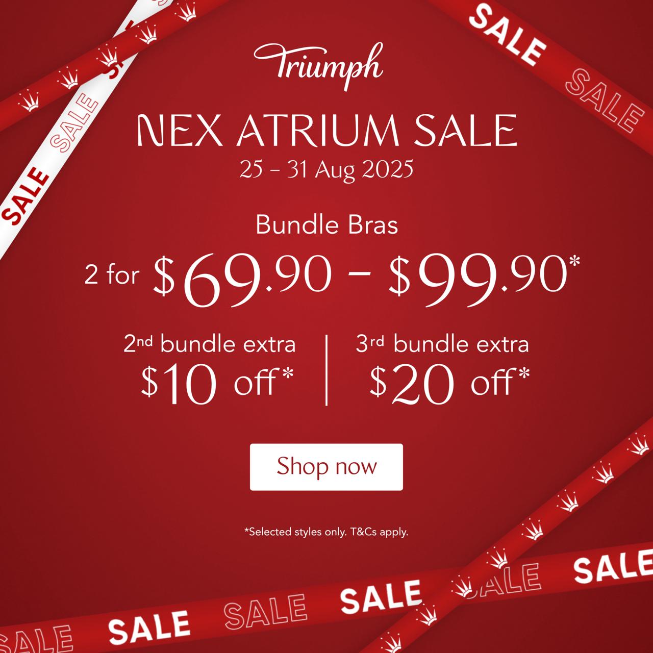 NEX Atrium Sale_Triumph_25-31Aug25